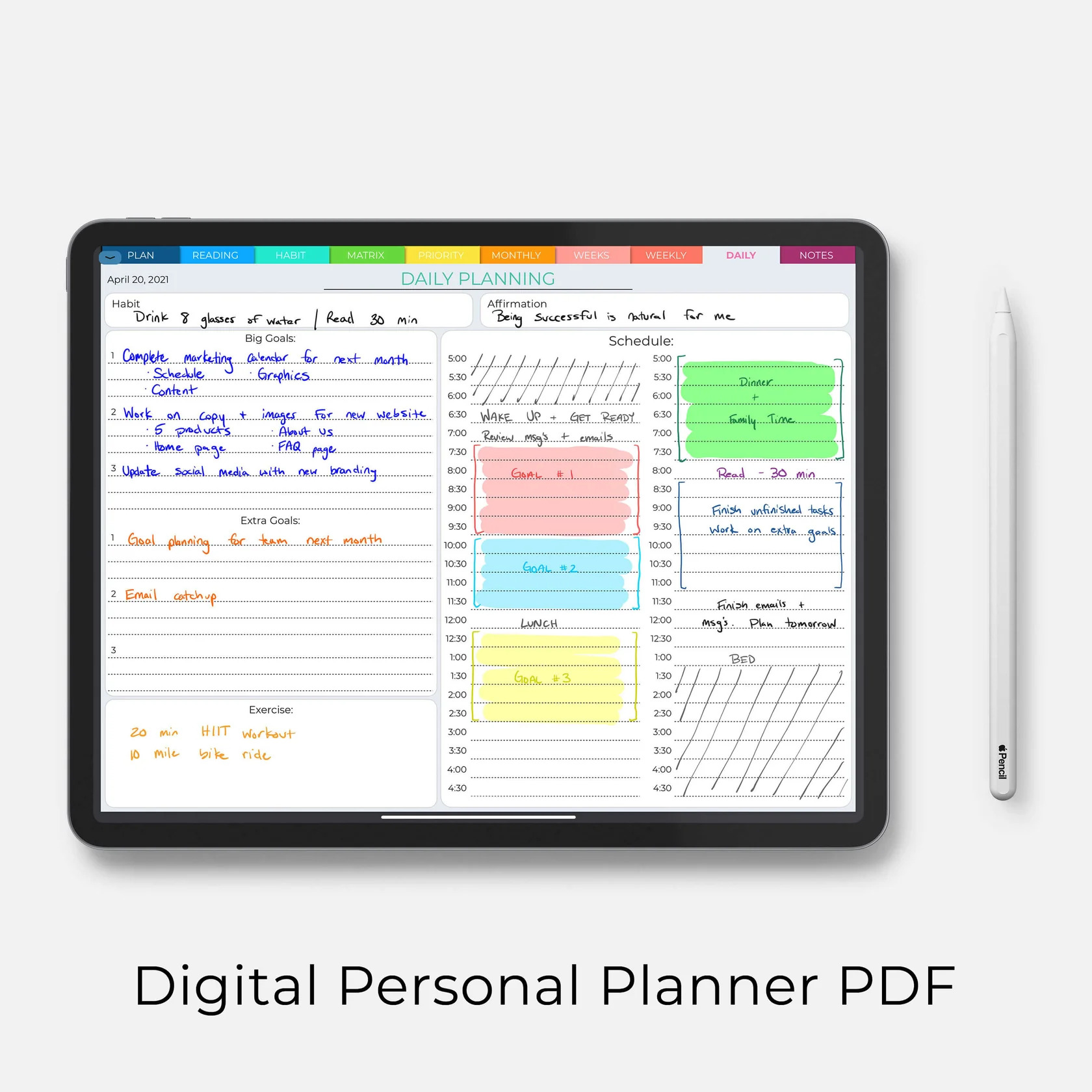 Digital Personal Planner